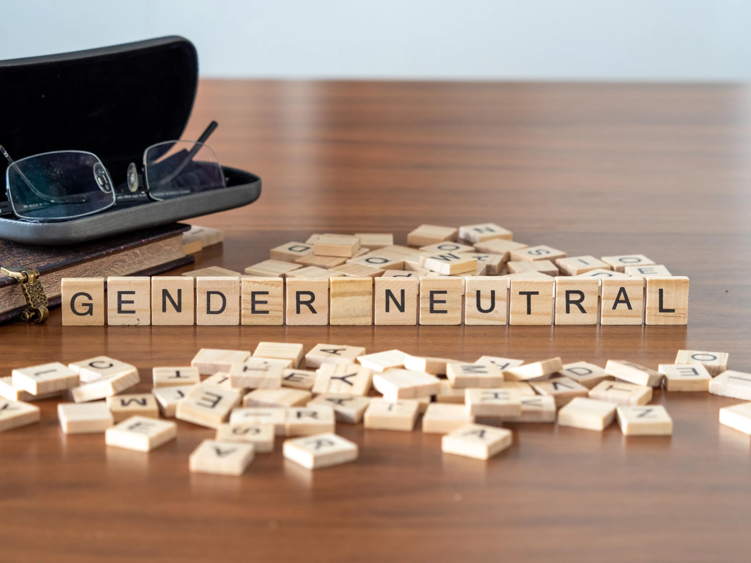 Gender,Neutral,The,Word,Or,Concept,Represented,By,Wooden,Letter